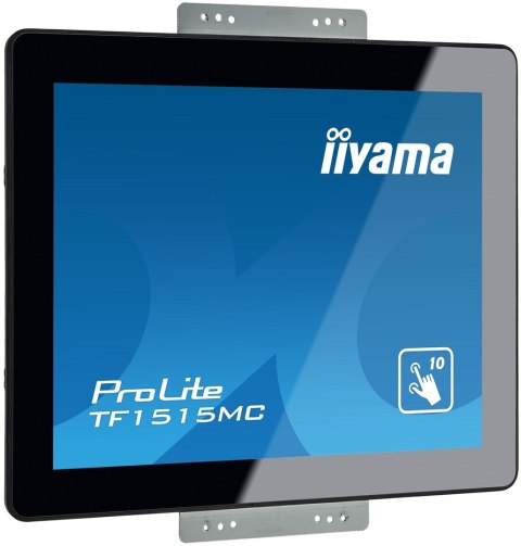 Iiyama TF1515MC-B2 monitor komputerowy 38,1 cm (15") 1024 x 768 px XGA LED Ekran dotykowy Czarny
