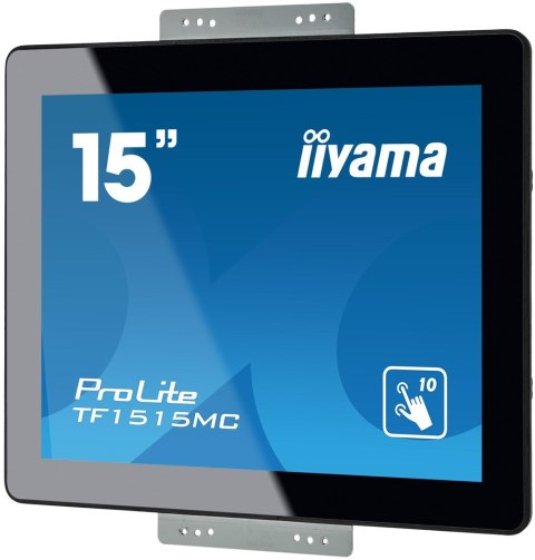 Iiyama TF1515MC-B2 monitor komputerowy 38,1 cm (15") 1024 x 768 px XGA LED Ekran dotykowy Czarny