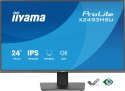 Iiyama ProLite X2493HSU-B1 monitor komputerowy 60,5 cm (23.8") 1920 x 1080 px Full HD LED Czarny
