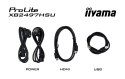 Iiyama ProLite XB2497HSU-B1 monitor komputerowy 60,5 cm (23.8") 1920 x 1080 px Full HD LED Czarny