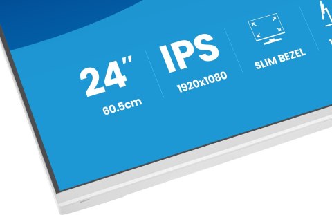 Iiyama ProLite XB2497HSU-W1 monitor komputerowy 60,5 cm (23.8") 1920 x 1080 px Full HD LED Biały