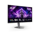 AOC AGON PRO AG276QKD2 monitor komputerowy 67,3 cm (26.5") 2560 x 1440 px Quad HD QD-OLED Czarny, Szary