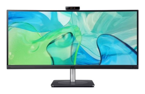 Acer CB3 CB343CUR D monitor komputerowy 86,4 cm (34") 3440 x 1440 px UltraWide Quad HD Czarny