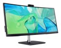 Acer CB3 CB343CUR D monitor komputerowy 86,4 cm (34") 3440 x 1440 px UltraWide Quad HD Czarny