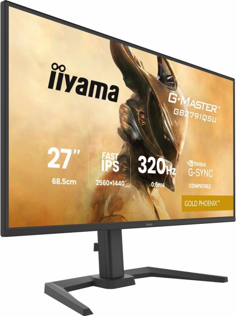 Iiyama G-MASTER GB2791QSU-B1 monitor komputerowy 68,6 cm (27") 2560 x 1440 px Wide Quad HD Czarny