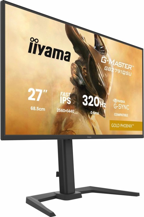 Iiyama G-MASTER GB2791QSU-B1 monitor komputerowy 68,6 cm (27") 2560 x 1440 px Wide Quad HD Czarny