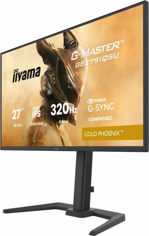 Iiyama G-MASTER GB2791QSU-B1 monitor komputerowy 68,6 cm (27") 2560 x 1440 px Wide Quad HD Czarny