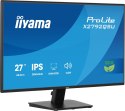 Iiyama ProLite X2792QSU-B1 monitor komputerowy 68,6 cm (27") 2560 x 1440 px Quad HD LED Czarny