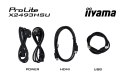 Iiyama ProLite X2793HSU-B1 monitor komputerowy 68,6 cm (27") 1920 x 1080 px Full HD LED Czarny