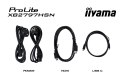 Iiyama ProLite XB2797HSN-B1 monitor komputerowy 68,6 cm (27") 1920 x 1080 px Full HD LCD Czarny