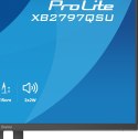 Iiyama ProLite XB2797QSU-B1 monitor komputerowy 68,6 cm (27") 2560 x 1440 px Quad HD LED Czarny