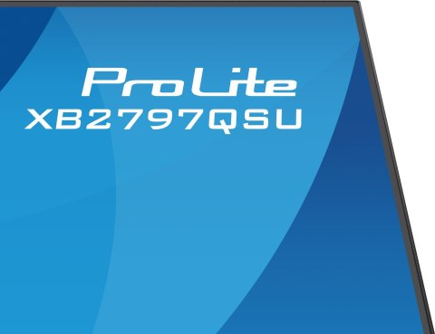 Iiyama ProLite XB2797QSU-B1 monitor komputerowy 68,6 cm (27") 2560 x 1440 px Quad HD LED Czarny