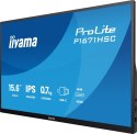 Iiyama ProLite P1671HSC-B1 monitor komputerowy 39,6 cm (15.6") 1920 x 1080 px Full HD LED Czarny