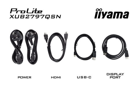 Monitor IIYAMA 68.5cm (27") XUB2797QSN-B2 16:9 HDMI+DP+USB-C