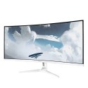 Arozzi Nova 34" Curved monitor komputerowy 86,4 cm (34") 3440 x 1440 px 4K Ultra HD LED Biały