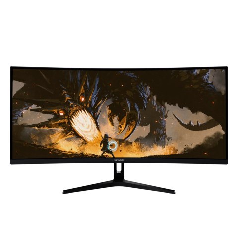 Arozzi Nova 34" Curved monitor komputerowy 86,4 cm (34") 3440 x 1440 px 4K Ultra HD LED Czarny