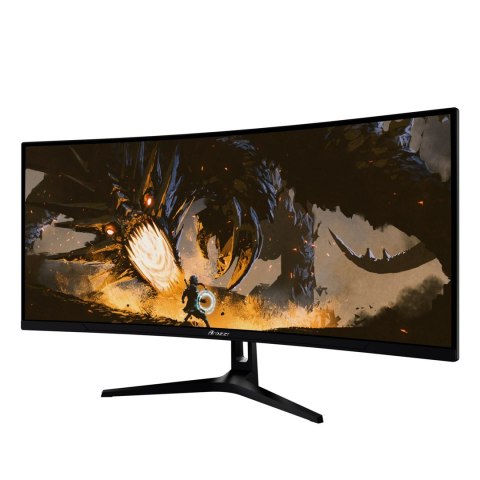 Arozzi Nova 34" Curved monitor komputerowy 86,4 cm (34") 3440 x 1440 px 4K Ultra HD LED Czarny