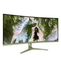 Arozzi Nova 34" Curved monitor komputerowy 86,4 cm (34") 3440 x 1440 px 4K Ultra HD LED Zielony