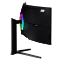 Arozzi Nova 49" Curved monitor komputerowy 124,5 cm (49") 5120 x 1440 px Dual QHD LED Czarny
