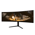 Arozzi Nova 49" Curved monitor komputerowy 124,5 cm (49") 5120 x 1440 px Dual QHD LED Czarny