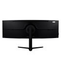 Arozzi Nova 49" Curved monitor komputerowy 124,5 cm (49") 5120 x 1440 px Dual QHD LED Czarny