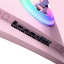 Arozzi Nova 49" Curved monitor komputerowy 124,5 cm (49") 5120 x 1440 px Dual QHD LED Różowy