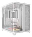 Corsair AIR 5400 RS-R ARGB PC-Case, Midi Tower, Szkło hartowane, RGB - białe, 2x wentylatory 120 mm w zestawie