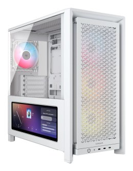 Corsair FRAME 4000D LCD RS ARGB Midi Tower Biały