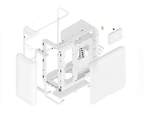 HYTE X50 Midi Tower Biały