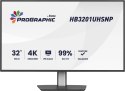 Iiyama ProGraphic HB3201UHSNP-B1 monitor komputerowy 80 cm (31.5") 3840 x 2160 px Czarny