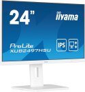 Iiyama TFT XUB2497HSU IPS 24'' HDMI/DP/2xUSB/hoev/weiß - Płaski ekran - 60.5 cm