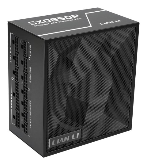 Lian Li SX0850P moduł zasilaczy 850 W 20+4 pin ATX ATX Czarny