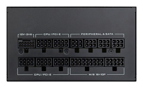 Lian Li SX1000P moduł zasilaczy 1000 W 20+4 pin ATX ATX Czarny