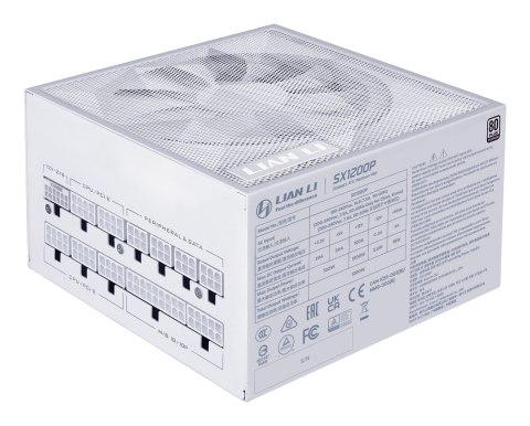 Lian Li SX1200P moduł zasilaczy 1200 W 20+4 pin ATX ATX Biały