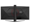Monitor AOC CU34G4Z 34-calowy, Szybkie VA, WQHD 21:9, 240 Hz, 1 ms, 3440 x 1440 pikseli, 450 cd/m2, ilość portów HDMI: 2, kolor 