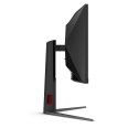 Monitor AOC CU34G4Z 34-calowy, Szybkie VA, WQHD 21:9, 240 Hz, 1 ms, 3440 x 1440 pikseli, 450 cd/m2, ilość portów HDMI: 2, kolor 