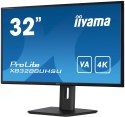 Monitor komputerowy iiyama ProLite XB3288UHSU-B5 80 cm (31.5") 3840 x 2160 px 4K Ultra HD LCD Czarny