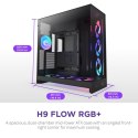 NZXT H9 Flow RGB+ Midi Tower Czarny