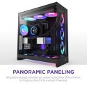 NZXT H9 Flow RGB+ Midi Tower Czarny
