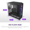 NZXT H9 Flow RGB+ Midi Tower Czarny