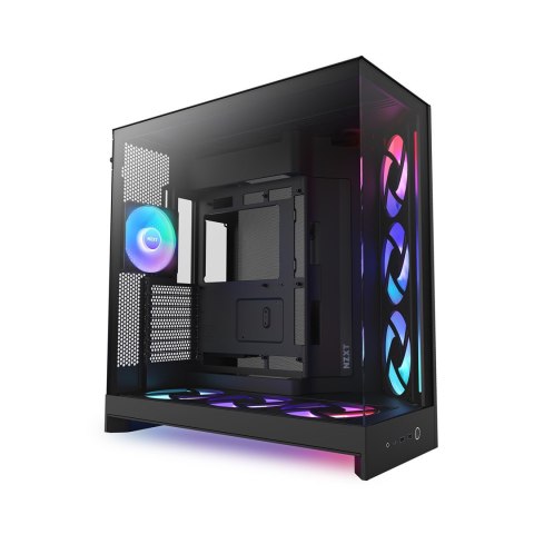 NZXT H9 Flow RGB+ Midi Tower Czarny