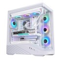 Obudowa PC Lian Li Vector V100, Midi-Tower, ATX, RGB, Szkło Hartowane - Białe