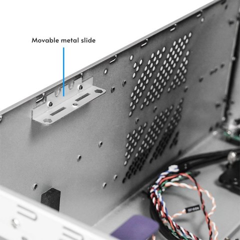 Chieftec UNC-409S-AIO-OP zabezpieczenia & uchwyty komputerów Rack Czarny