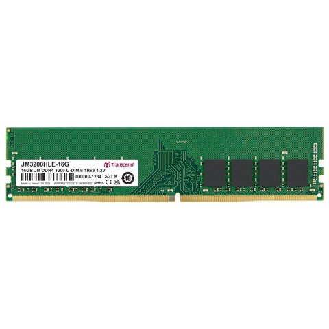 DDR4 16GB PC 3200 CL22 Transcend JetRam, JM3200HLE-16G