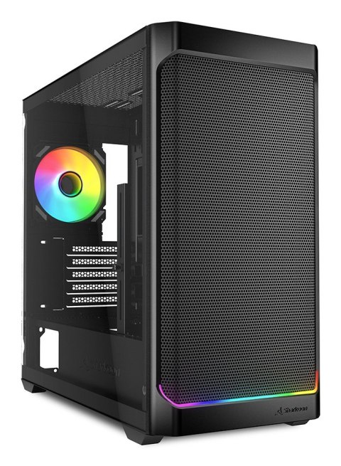 Obudowa Sharkoon Case MK4W RGB Micro-ATX 1xGlass