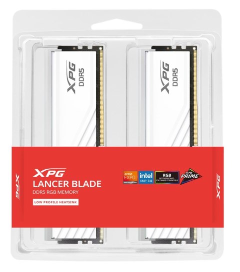 XPG LANCER BLADE RGB moduł pamięci 32 GB 2 x 16 GB DDR5 288-pin DIMM Korekcja ECC