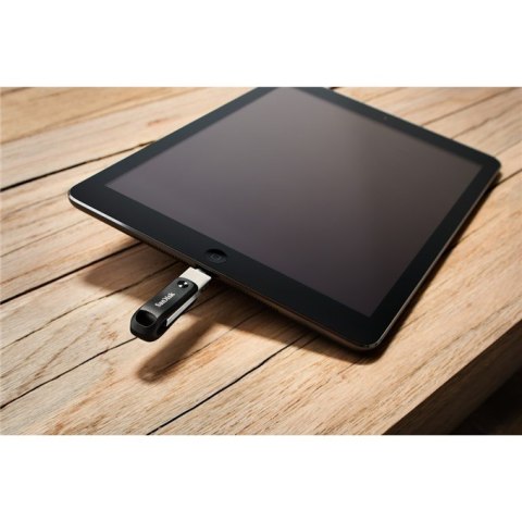 Pendrive SanDisk iXpand GO SDIX60N-128G-GN6NE (128GB; Lightning, USB 3.0; kolor srebrny)