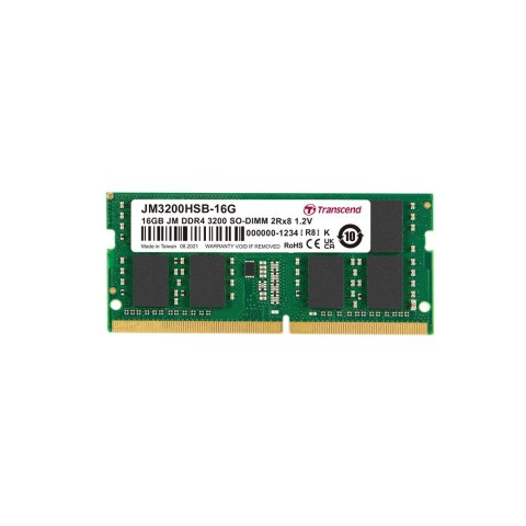 SO DDR4 16GB PC 3200 CL22 Transcend JetRam, JM3200HSB-16G