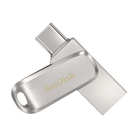 SanDisk Ultra Dual Drive Luxe pamięć USB 512 GB USB Type-A / USB Type-C 3.2 Gen 1 (3.1 Gen 1) Stal nierdzewna