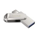 SanDisk Ultra Dual Drive Luxe pamięć USB 512 GB USB Type-A / USB Type-C 3.2 Gen 1 (3.1 Gen 1) Stal nierdzewna